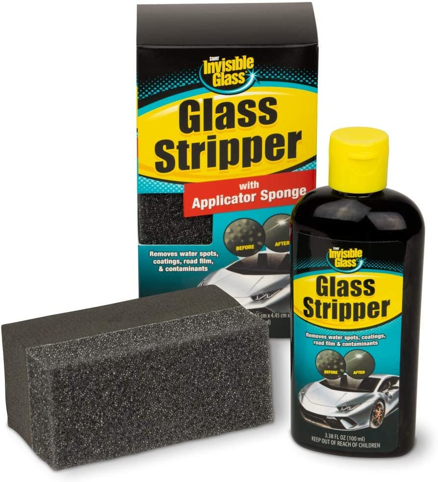 Invisible Glass 91411 3.38-Ounce Stripper Water Spot Remover Kit 1 Pack