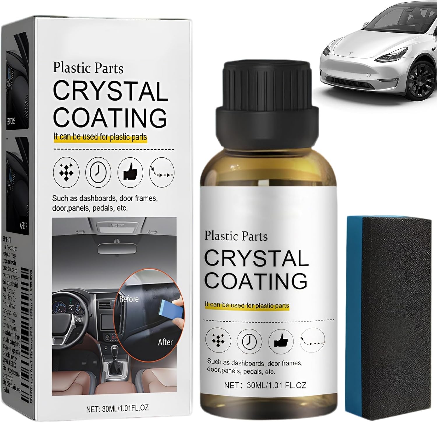 Back to Black Trim Restorer for Car Plastic & Rubber