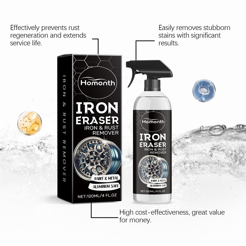 Iron Eraser Rust Remover Spray Car Wheel Paint Brake Dust Fast Cleaner New 2026