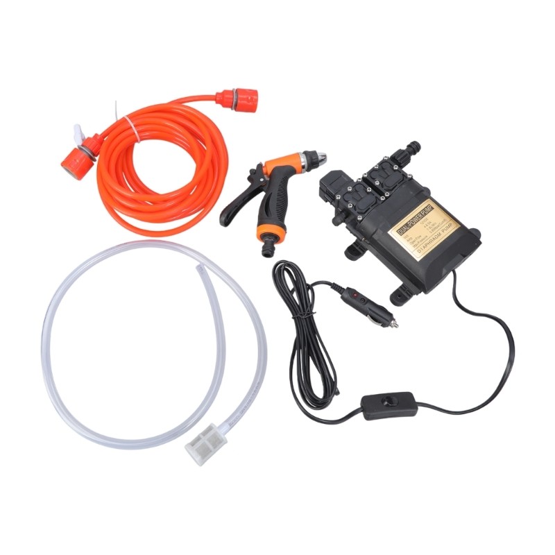 12V Double Pump High Pressure Car Cleaning System Easy To Use for Home Garages