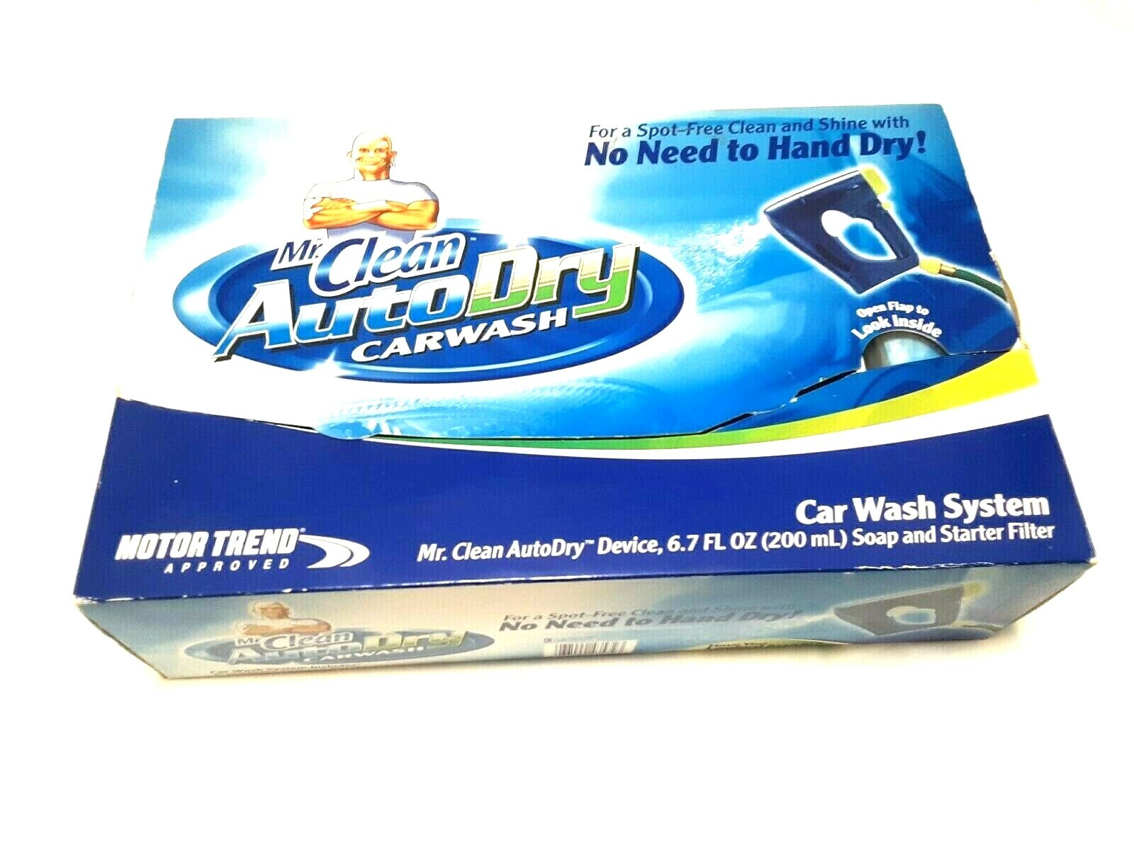 Mr Clean AutoDry CarWash System Starter Kit Spot Free Spray w/Soap and Filter