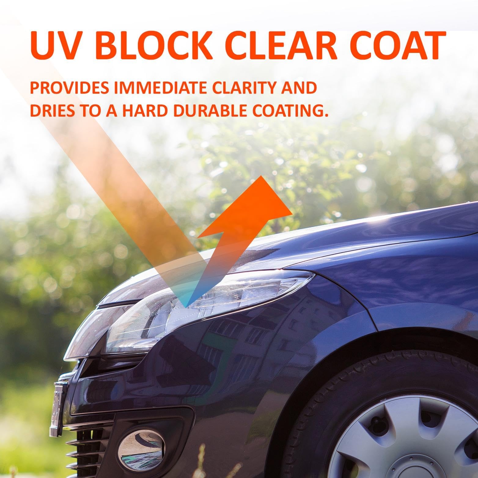 SYLVANIA – Headlight Restoration Essentials Kit – UV Block Clear 1 fl. oz