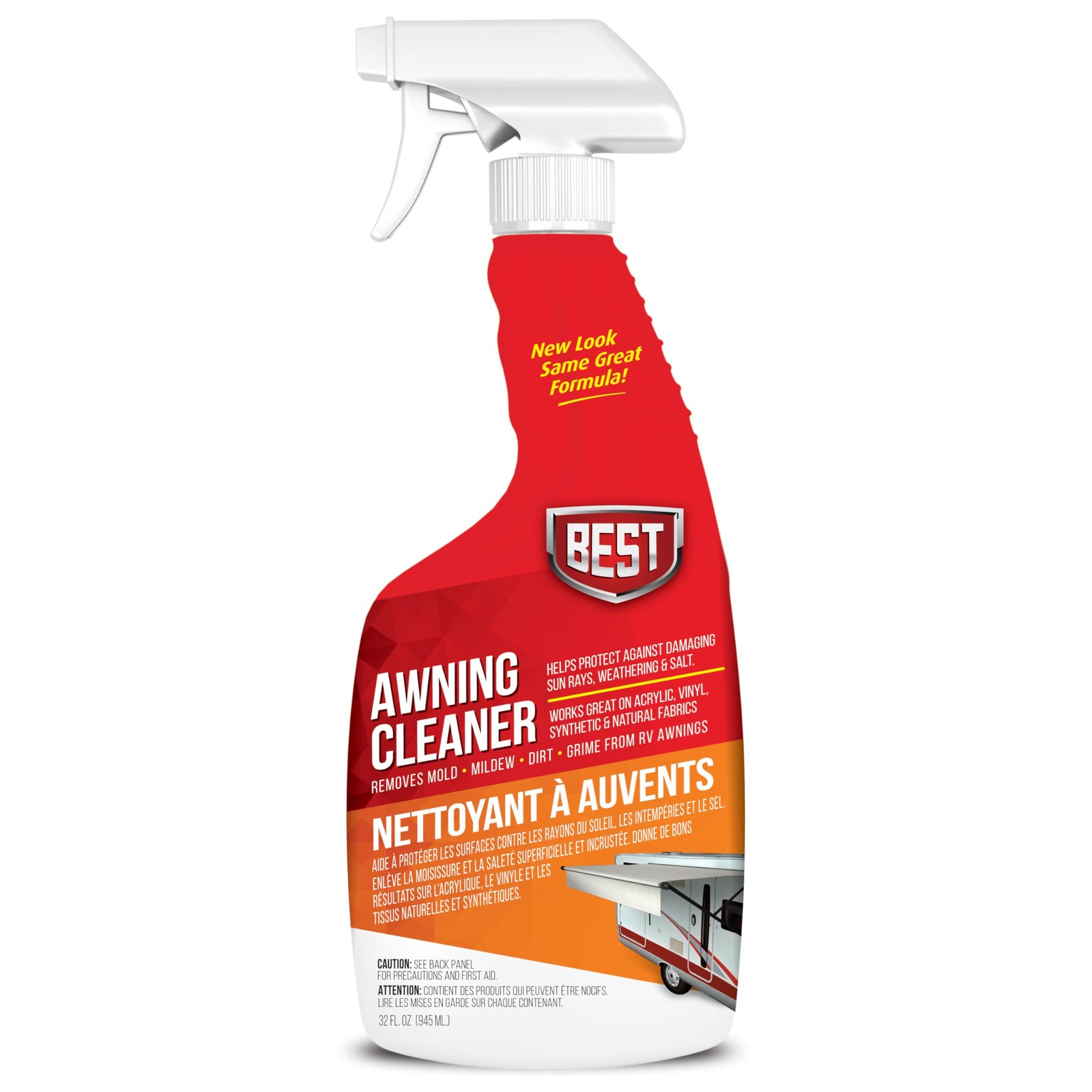 B.E.S.T. 52032 Awning Cleaner – 32 oz.