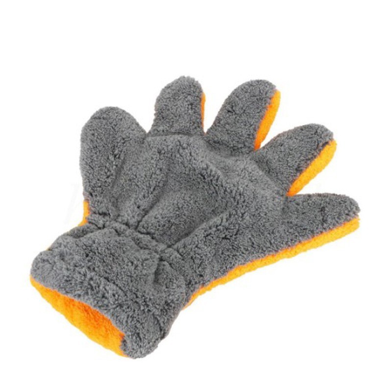Car Wash Gloves Cleaner Cleaning Glove Microfiber Cloth Care Equipment Soft Tool